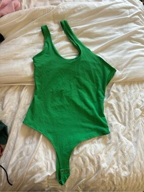 Green bodysuit